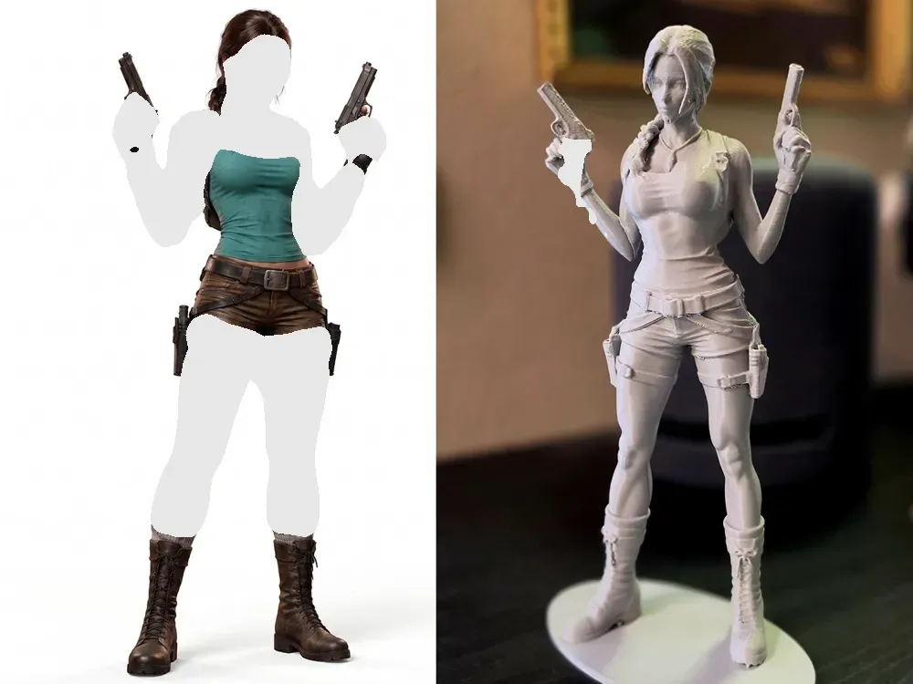 Lara Croft – La cazadora de reliquias, vista 1