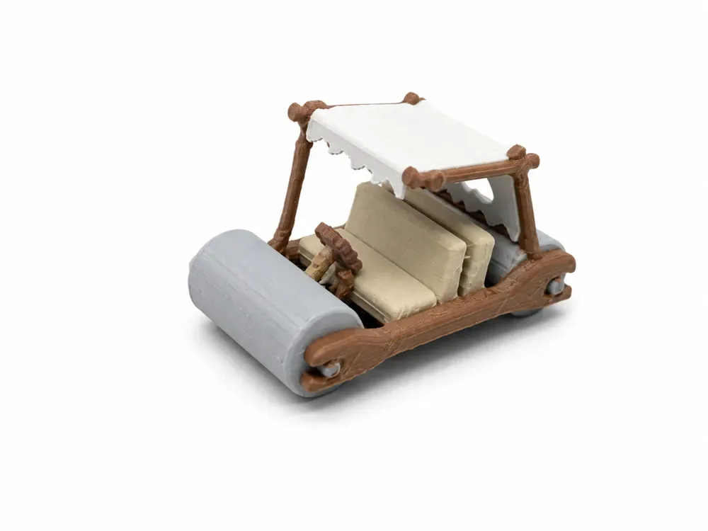 Pequeño coche de los Picapiedra - Serie Mini Cars, vista 2