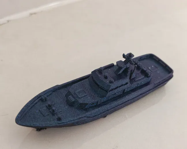 Barco patrulla, vista 3