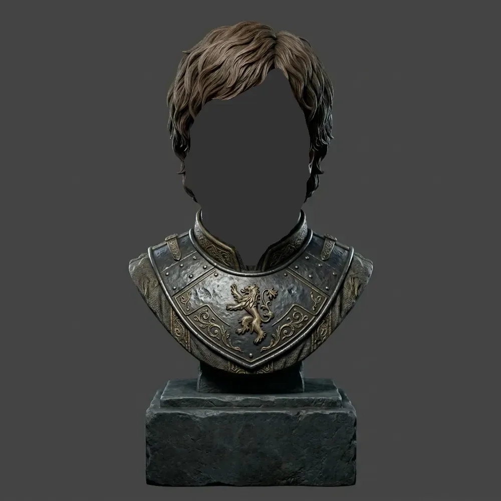 Busto de Tyrion Lannister - Fan-Art de Juego de Tronos, vista 2
