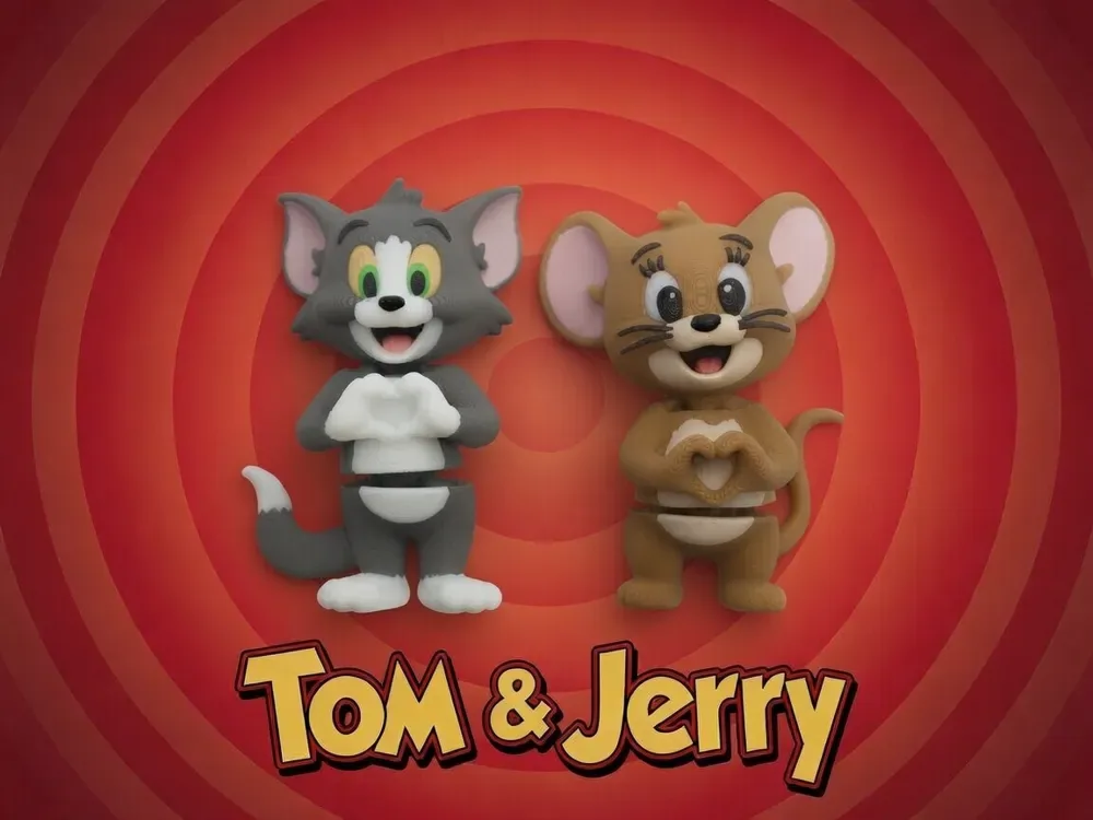 Tom (Tom & Jerry) - Mini Llavero Flexi, vista 2