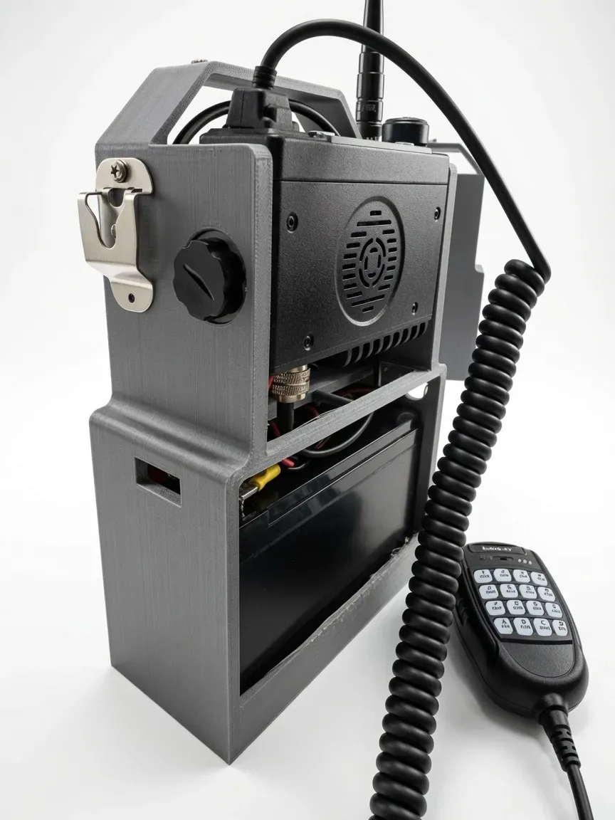 Radioddity DB20-G Paquete de radio Bolsa de comunicaciones Manpack, vista 3