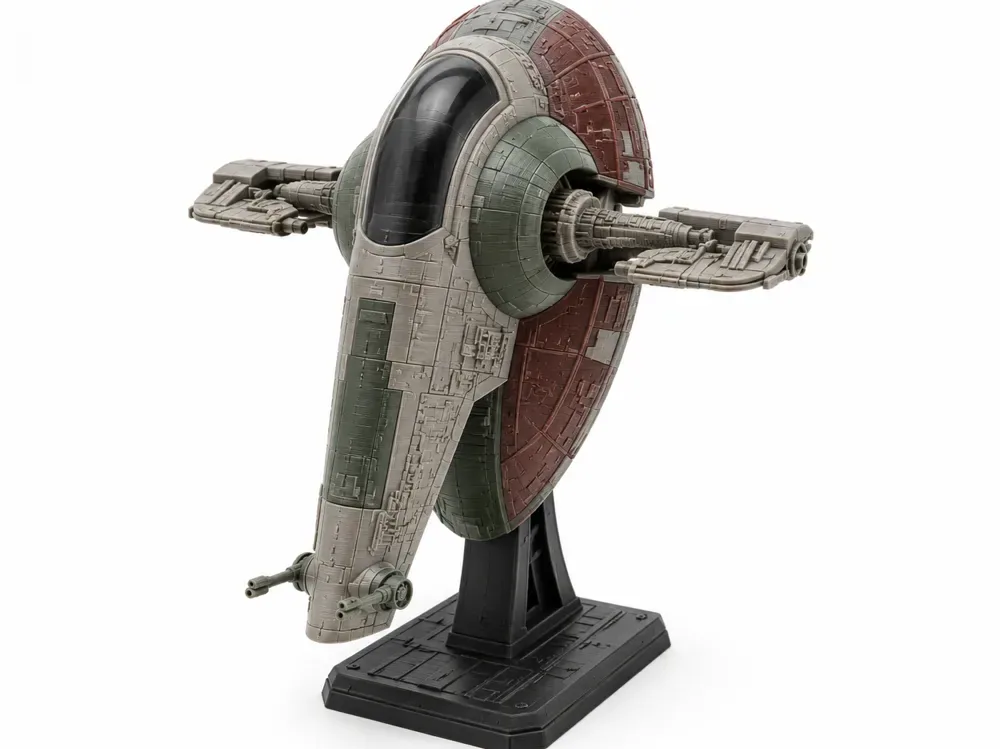 Nave estelar de Boba Fett, vista 1