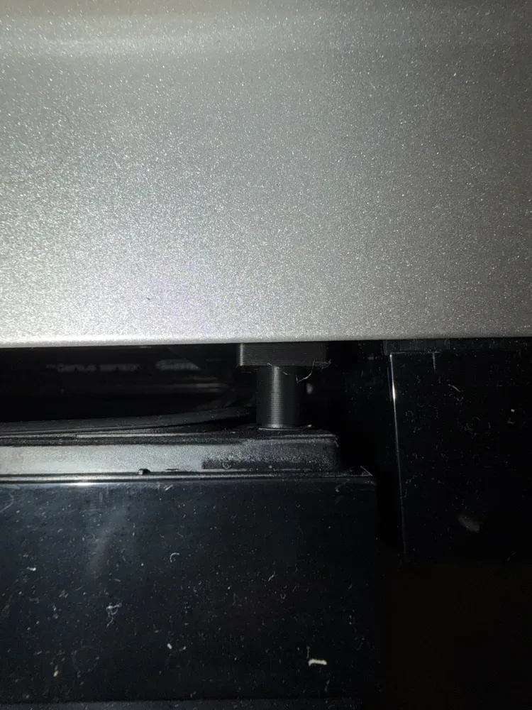 Cerradura de puerta de horno microondas Panasonic para impresión 3D, vista 3