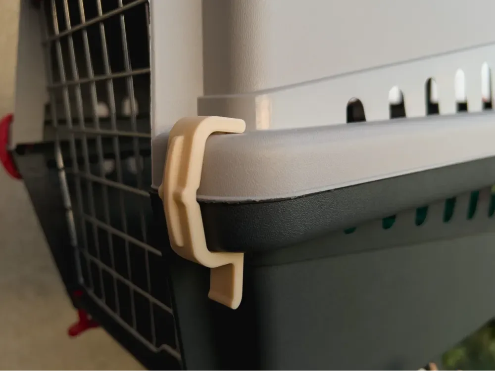 Clip de repuesto para transportador de mascotas (genérico) para impresión 3D, vista 1