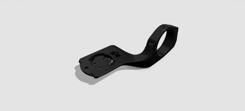 Soporte de mtb Wahoo ELEMNT BOLT V2 para manillar de 35 mm para impresión 3D, vista 1