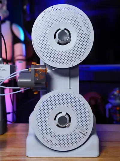 Base de estabilidad AMS Lite · Soporte vertical para impresión 3D, vista 2