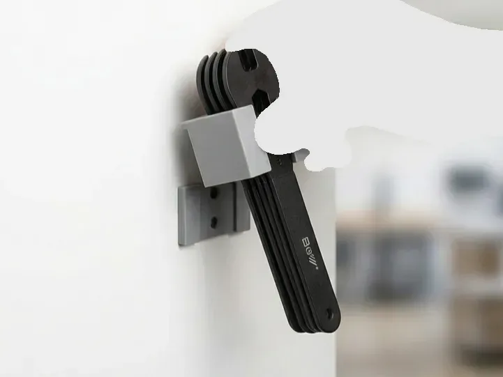 Soporte de pared para llave cónica de bicicleta para impresión 3D, vista 1