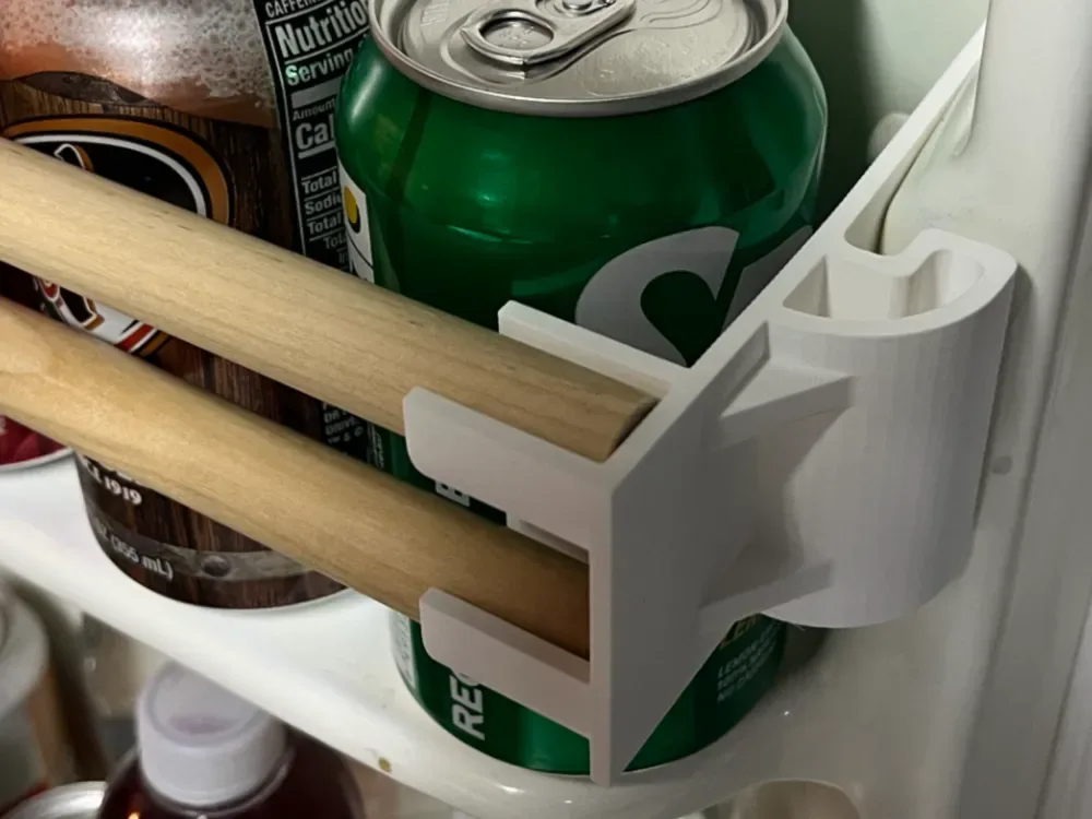 Estante para refrigerador Frigidaire - Versión profunda para impresión 3D, vista 1