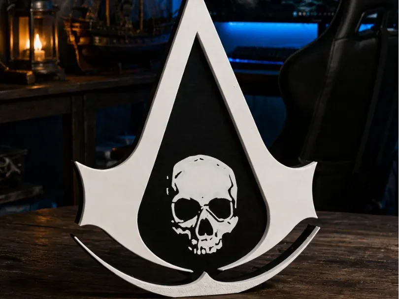 Assassin's Creed IV: Logotipo de Bandera Negra, vista 1