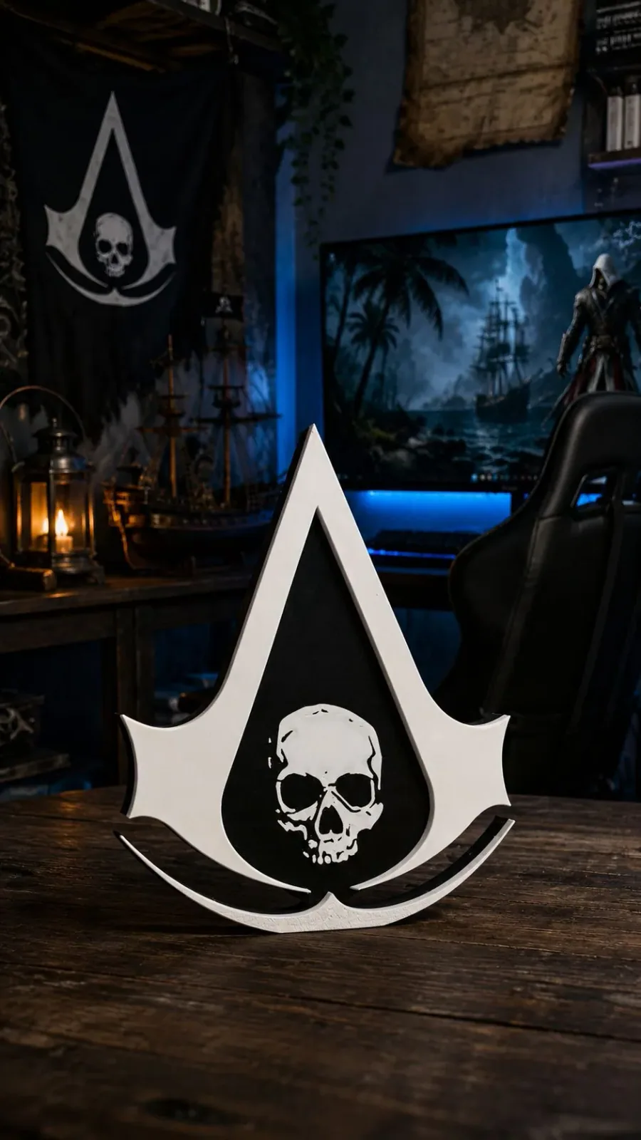 Assassin's Creed IV: Logotipo de Bandera Negra, vista 2