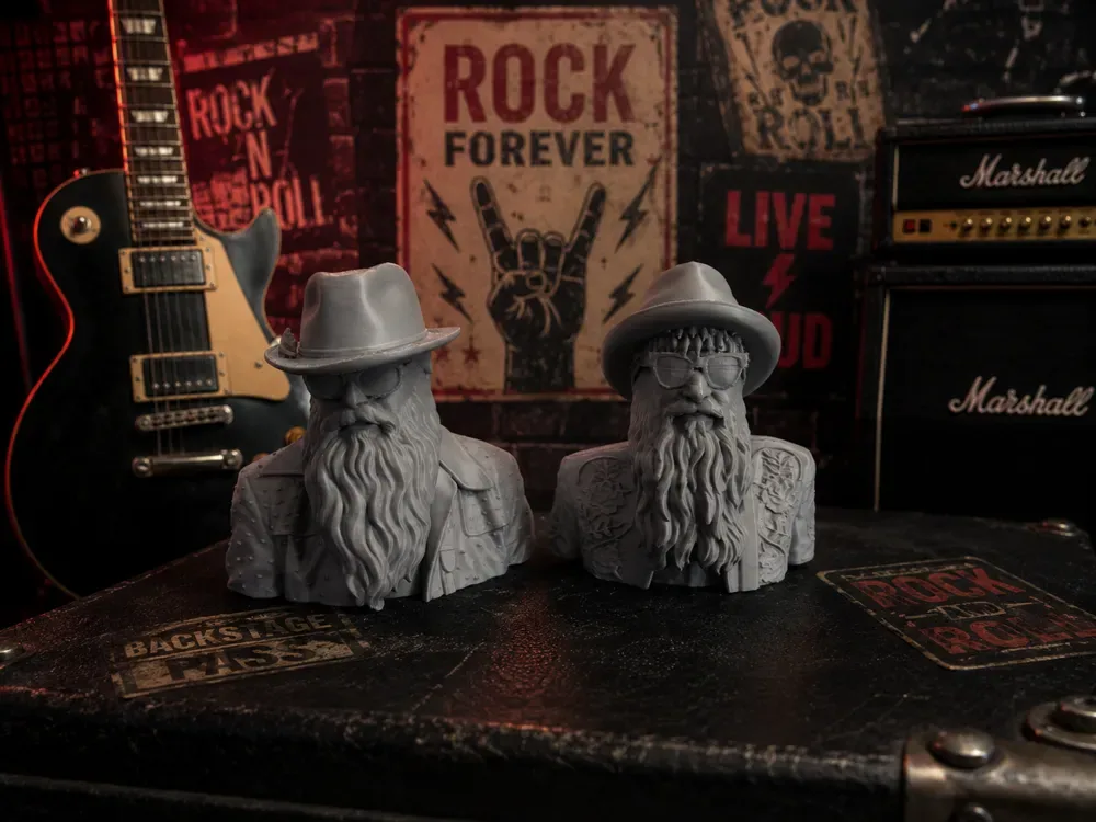 El dúo ZZ TOP arresta a Billy Gibons y Dusty Hill, vista 1