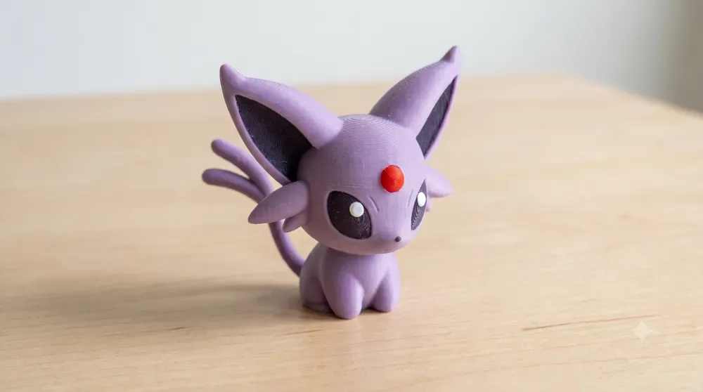 Espeon eeveelution Pokemon juguete, vista 2