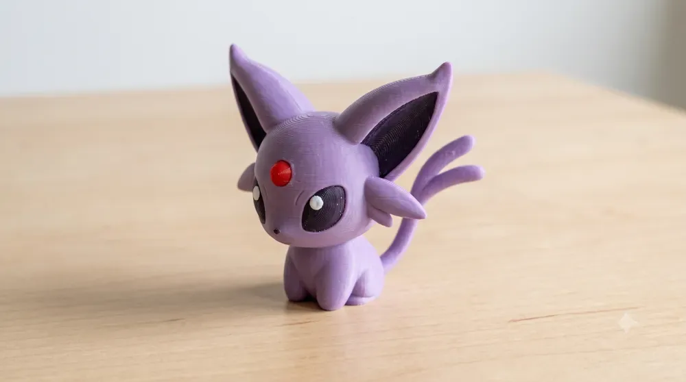 Espeon eeveelution Pokemon juguete, vista 3