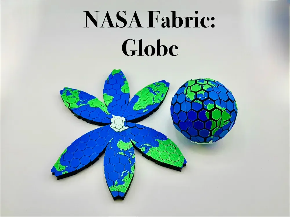 Tela de la NASA: Globo (no se necesita AMS), vista 3