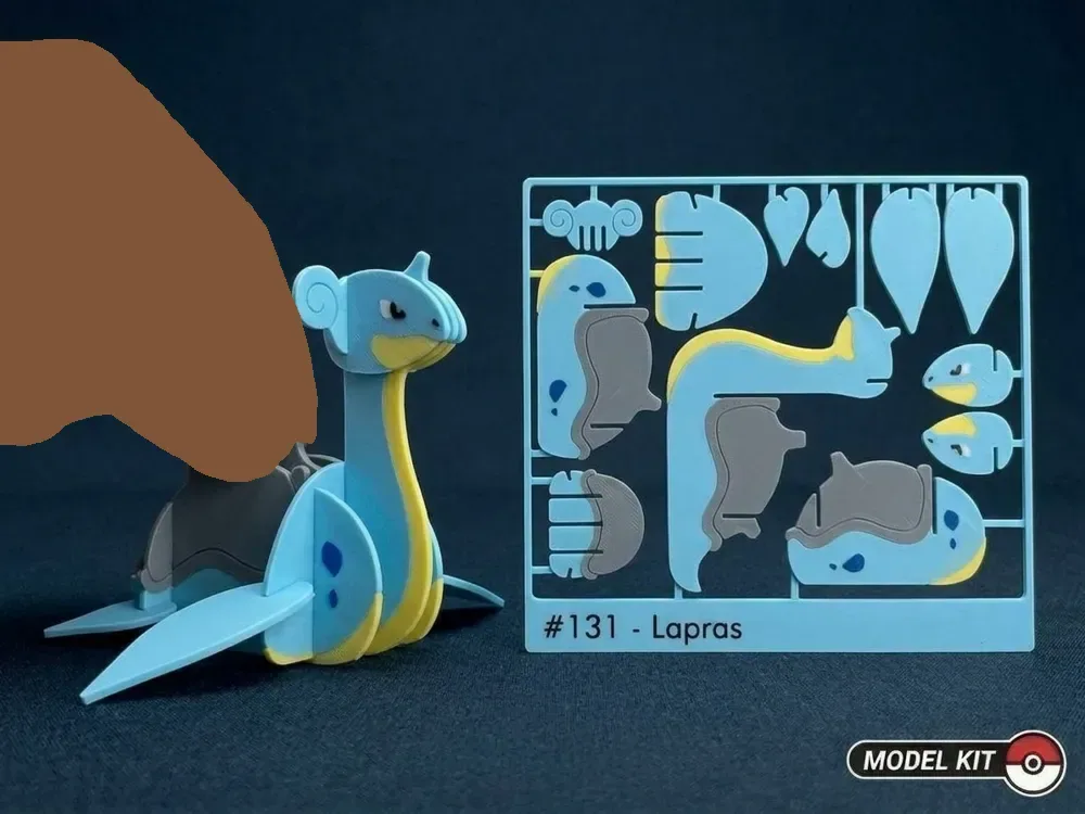 Pokémon #131 - Tarjeta del kit de Lapras, vista 1