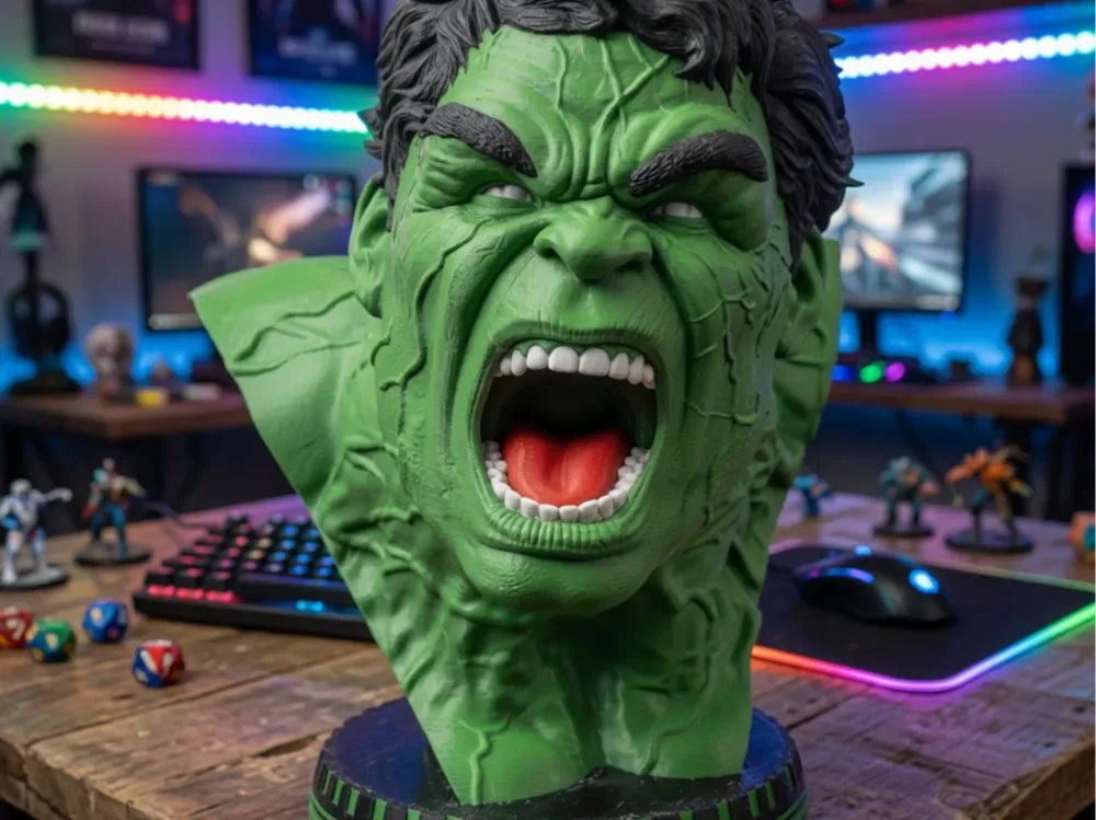MARVELS EL INCREÍBLE BUSTO DE HULK EDICIÓN COLECCIONISTA, vista 1