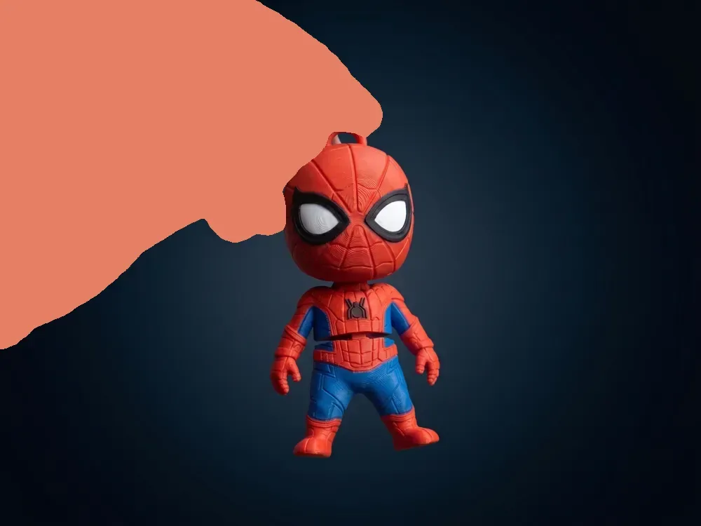 Chibi Spider-Man Articulado, vista 1