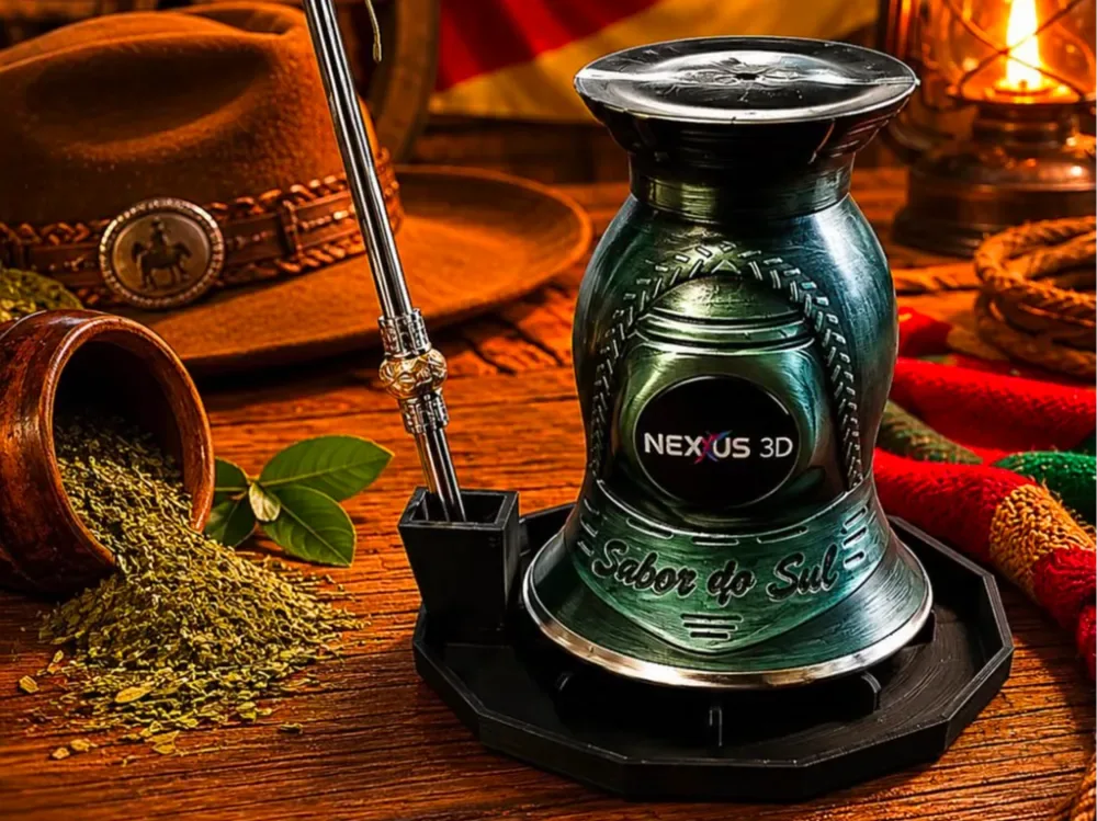Secador de calabaza yerba mate, vista 1