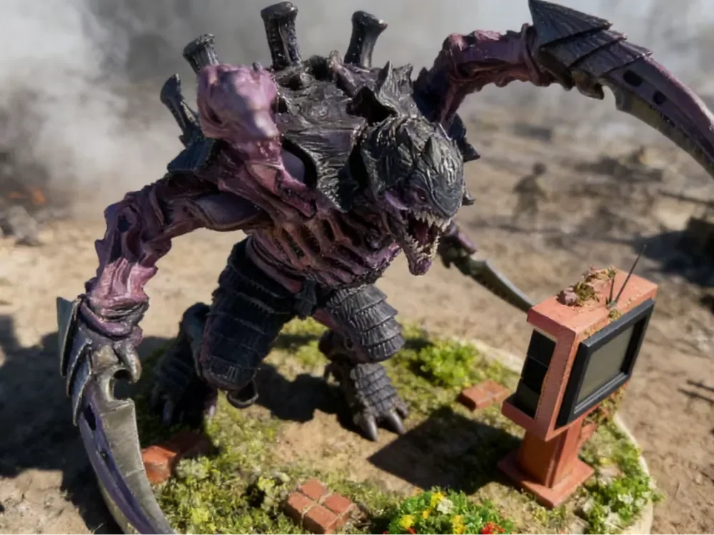 Guerrero Cazador Zerg, vista 1