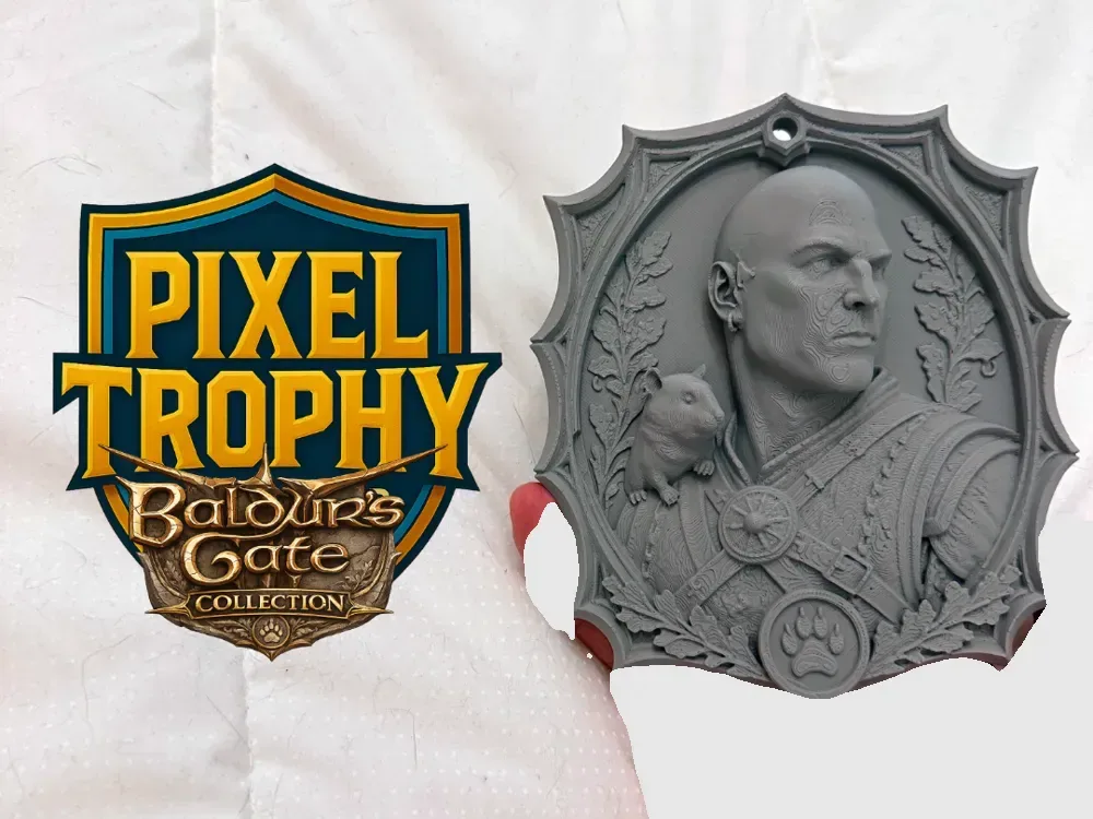 Trofeo Pixel - Minsc (Baldurs Gate 3), vista 1