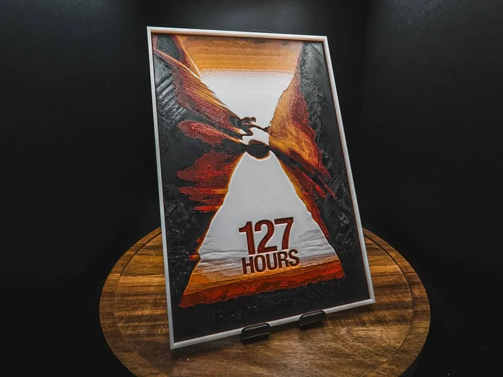 127 horas (póster de la película - HueForge), vista 2