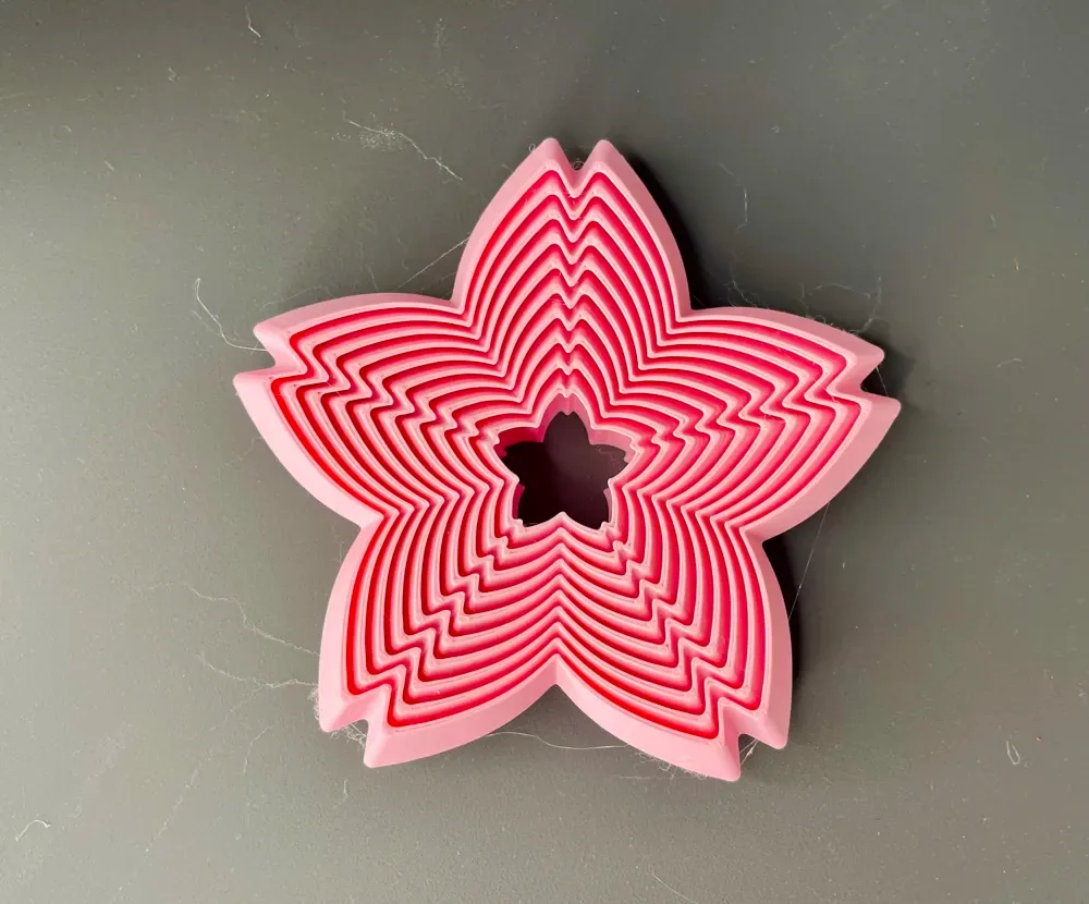 Juguete sensorial Sakura en forma de flor de cerezo, vista 2