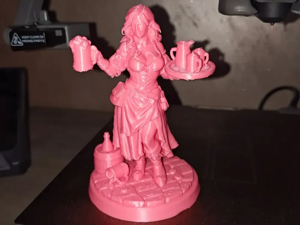 Camarera medieval — miniatura de fantasía, vista 1