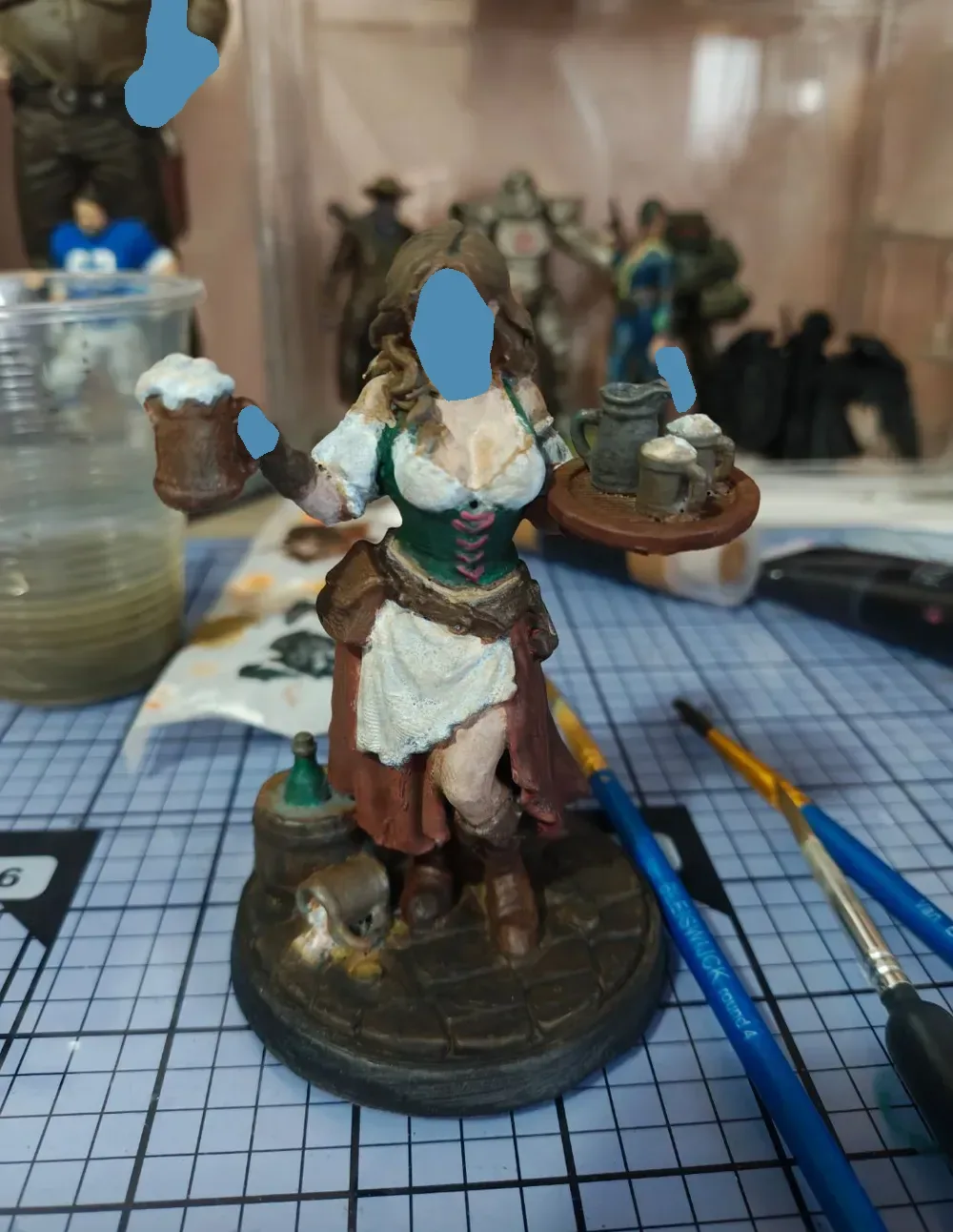 Camarera medieval — miniatura de fantasía, vista 2