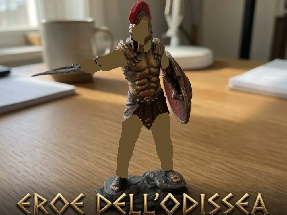 Héroe griego de la Odisea, vista 1