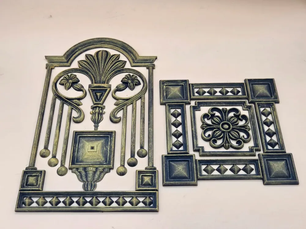Adorno elegante para puertas y muebles, vista 1