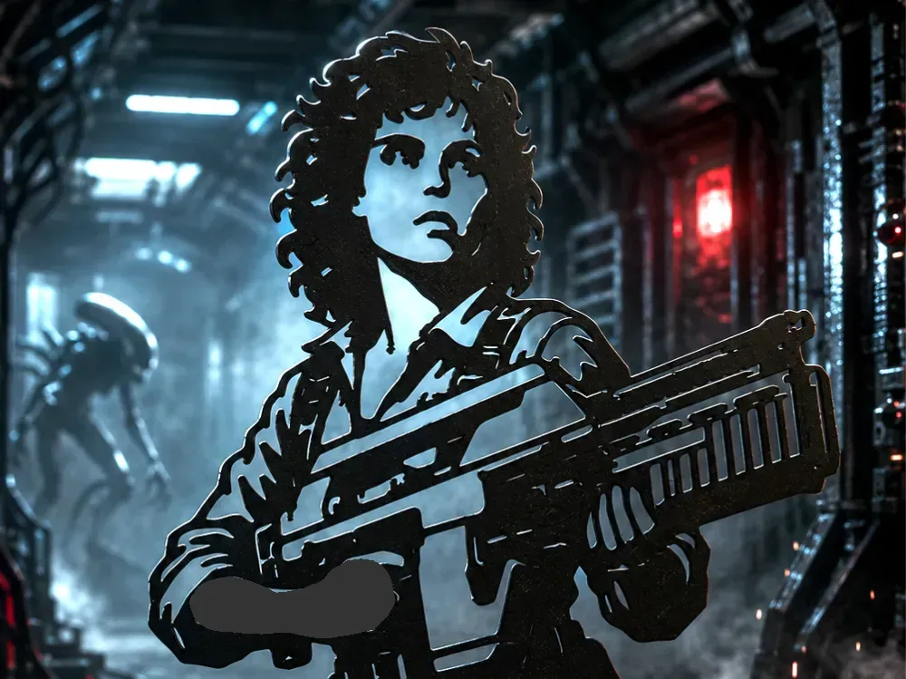 Alien - Decoración de escritorio de Ellen Ripley, vista 1