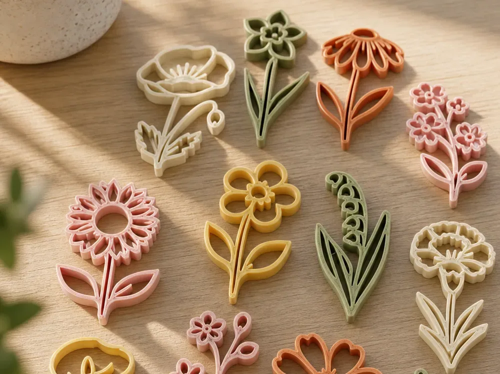18 estacas de flores – para macetas y jardines, vista 1