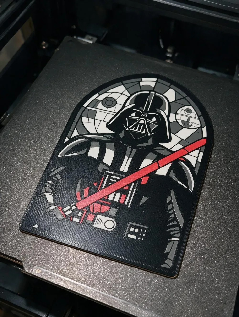 Vidrieras de Darth Vader, vista 2