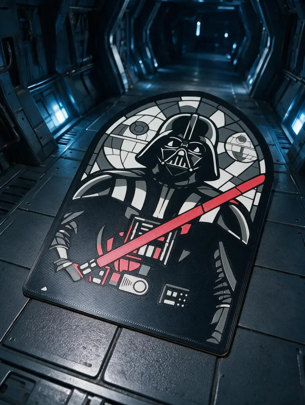 Vidrieras de Darth Vader, vista 3
