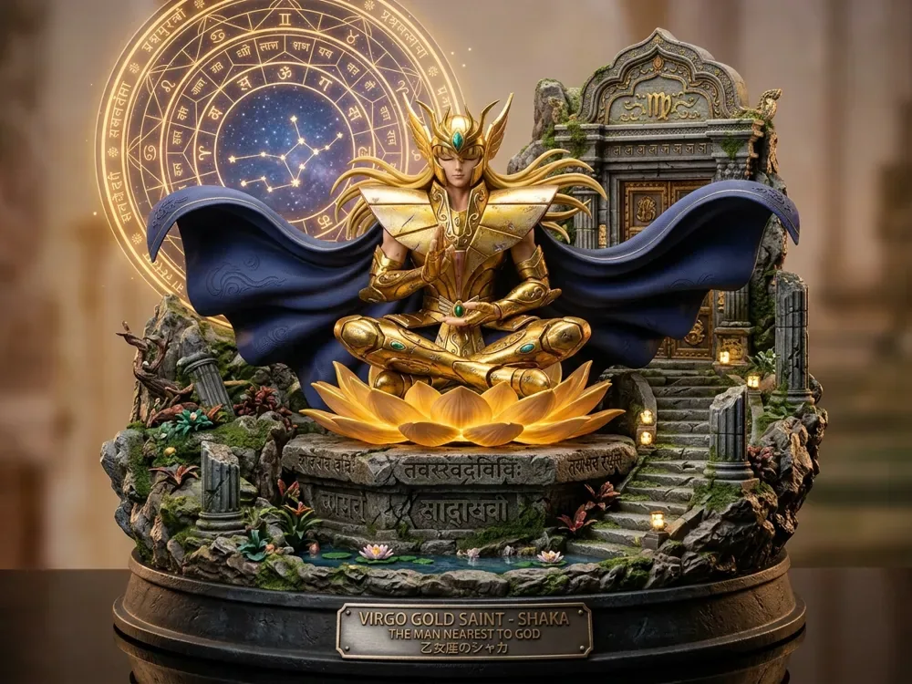 SHAKA VIRGO, SAINT SEIYA, CABALLEROS DEL ZODIACO, vista 1