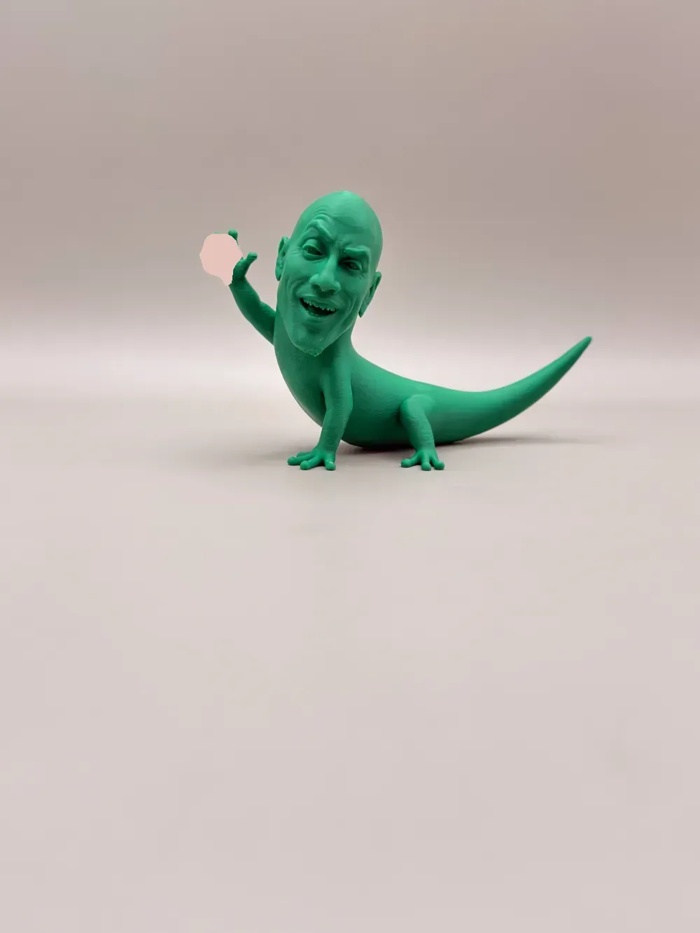 El lagarto de cejas levantadas, vista 2