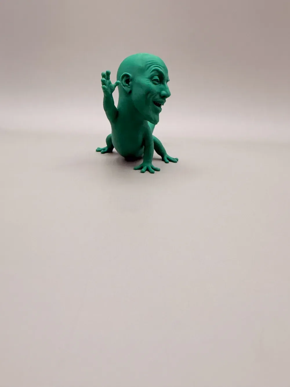 El lagarto de cejas levantadas, vista 3