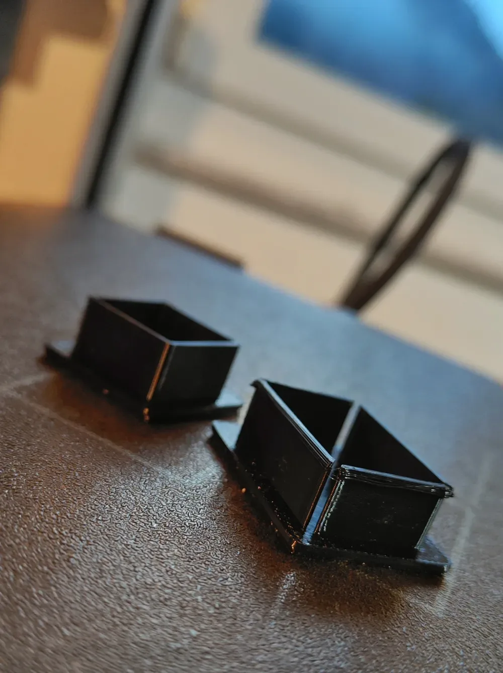 Generador de tapón · tapa rectangular paramétrico para impresión 3D, vista 2