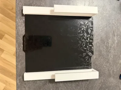 Organizador de platos universal (estante y escritorio) para impresión 3D, vista 1