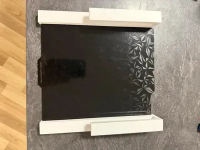 Organizador de platos universal (estante y escritorio) para impresión 3D, vista 2