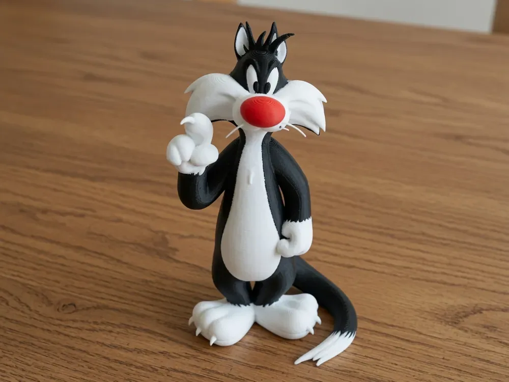 Figura Silvestre el Gato | looney tunes, vista 1