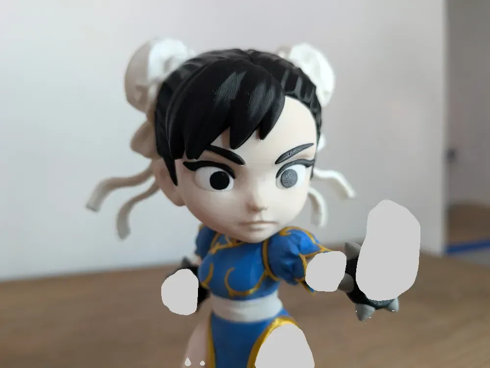 Figura Chun-Li Chibi - Colección Street Fighter, vista 2