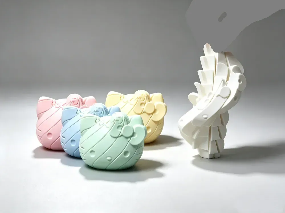 Juguete telescópico deslizante Hello Kitty Head Fidget, vista 1