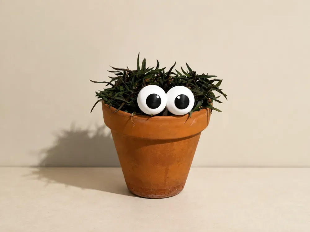 Estaca de planta de ojos saltones - Sin AMS - ¡Personalizable!, vista 2