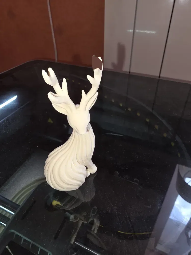 Pareja de ciervos minimalista – Japandi Christmas Home, vista 2