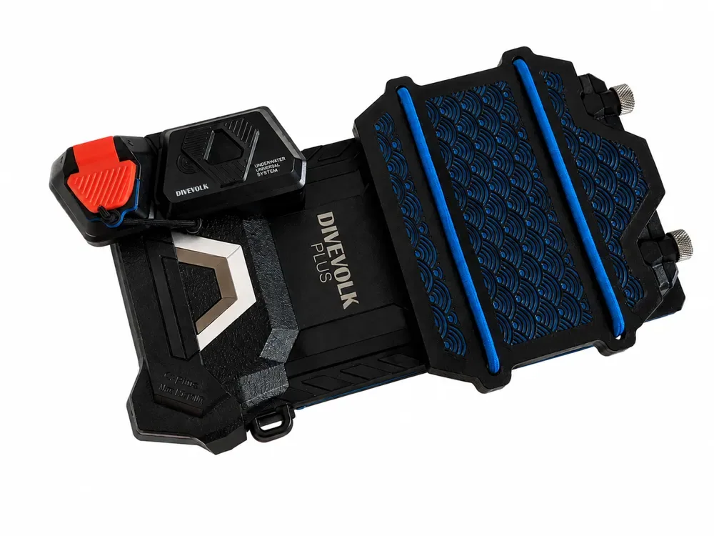 Escudo plegable DiveVolk, vista 2
