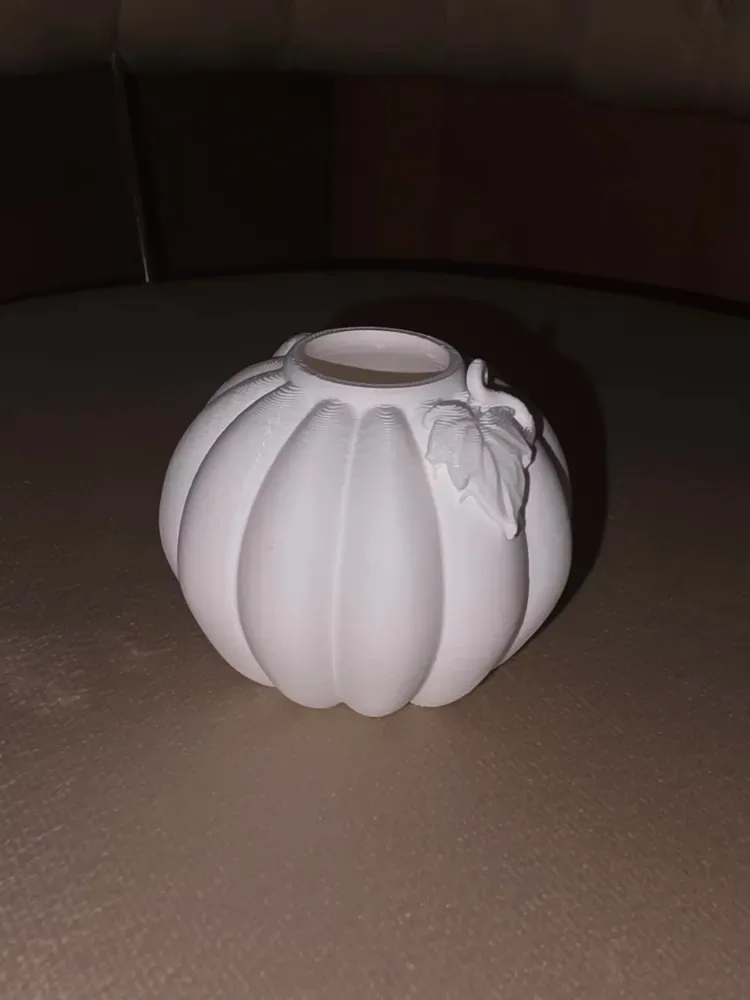 Jarrón De Calabaza Decoración Floral De Otoño Decoración Moderna, vista 2
