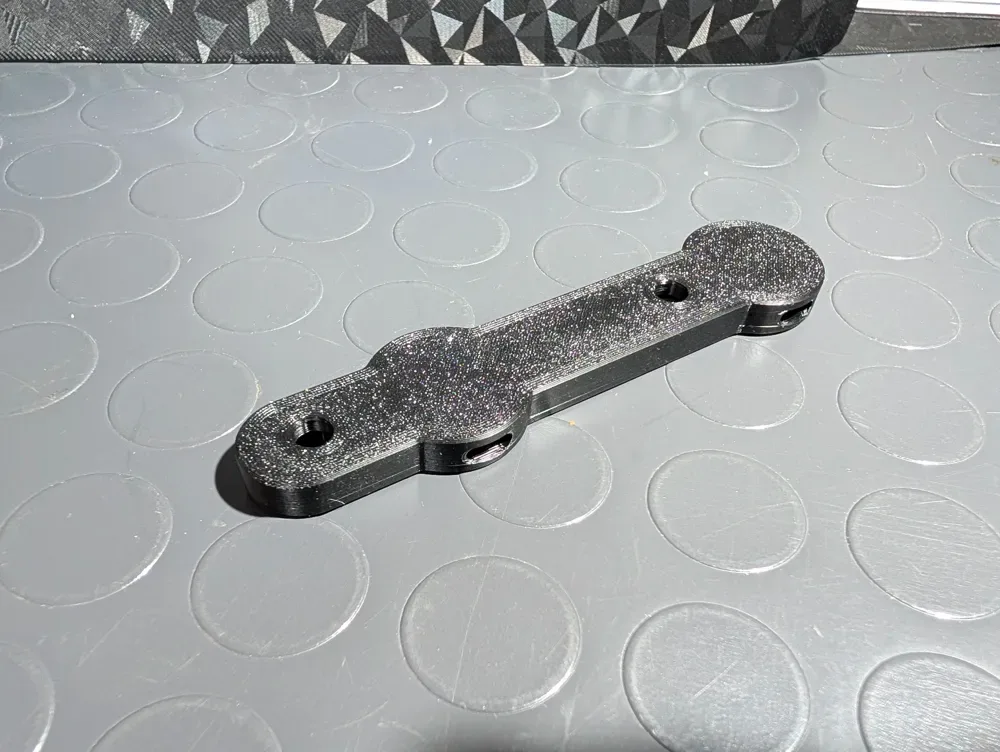Adaptador de cuadro de bicicleta para Fidlock - Montaje con cremallera para impresión 3D, vista 3