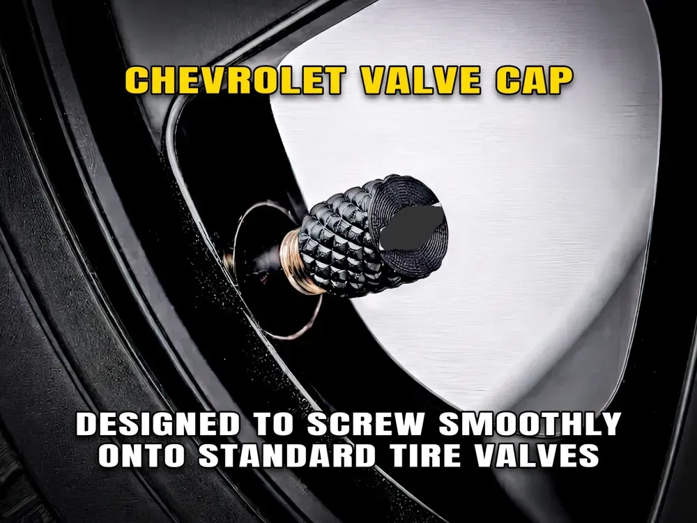 Tapa de válvula Chevrolet para impresión 3D, vista 1